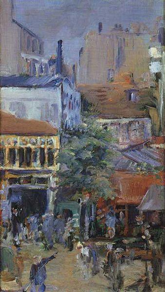 Edouard Manet Vue prise pres de la Place Clichy Germany oil painting art